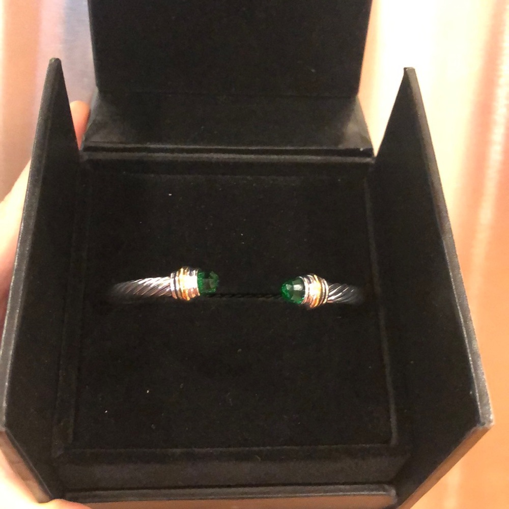 David Yurman silver bracelet size M